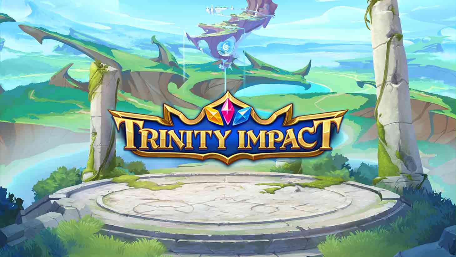 Trinity Impact - Premium slot game with electrifying trinity symbols and golden rewards